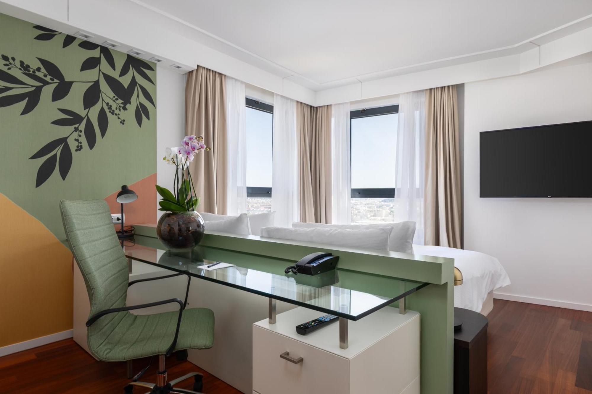 Habitación Esquinera Executive con vistas a la ciudad - Cama extragrande